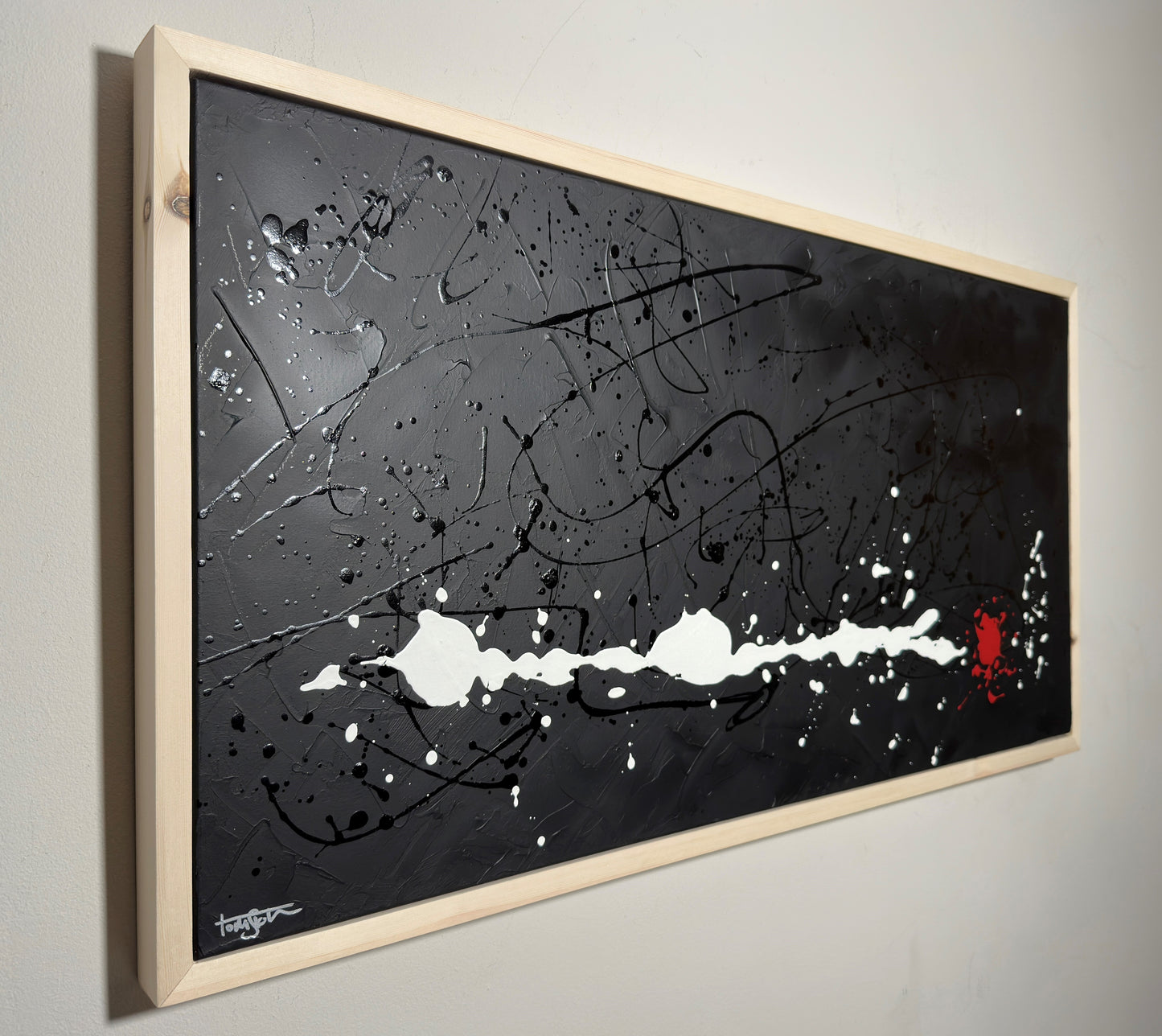 "Bloodshot" - 55 x 105cm.