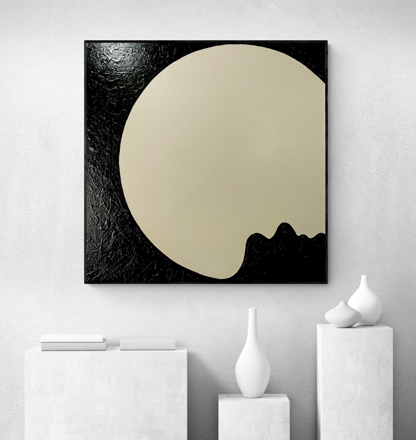 "Eclipse" - 100 x 100cm.