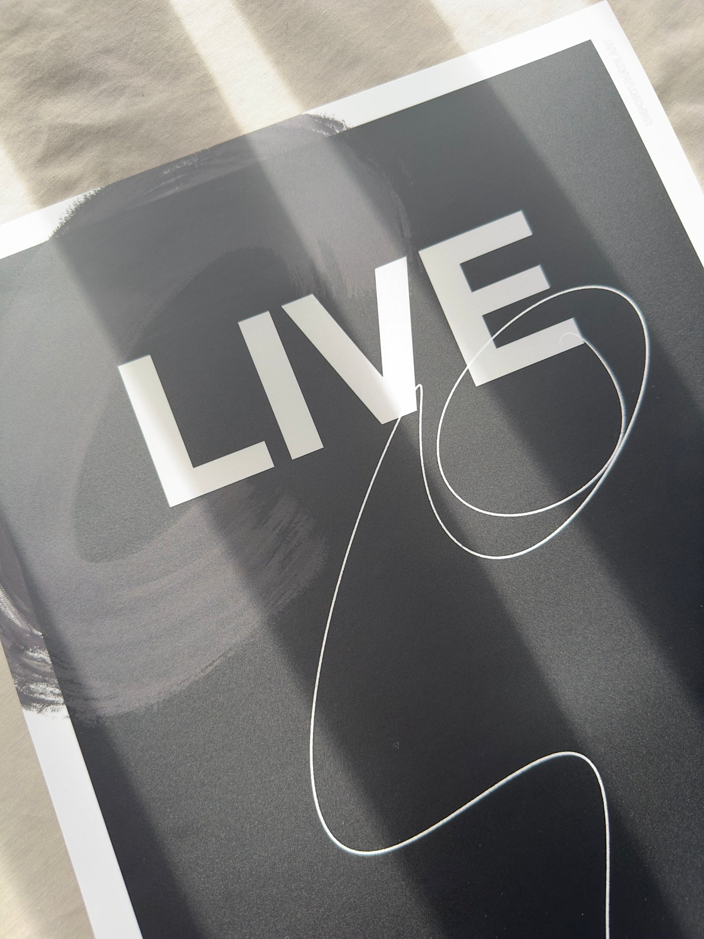 LIVE Print - Black Edition.