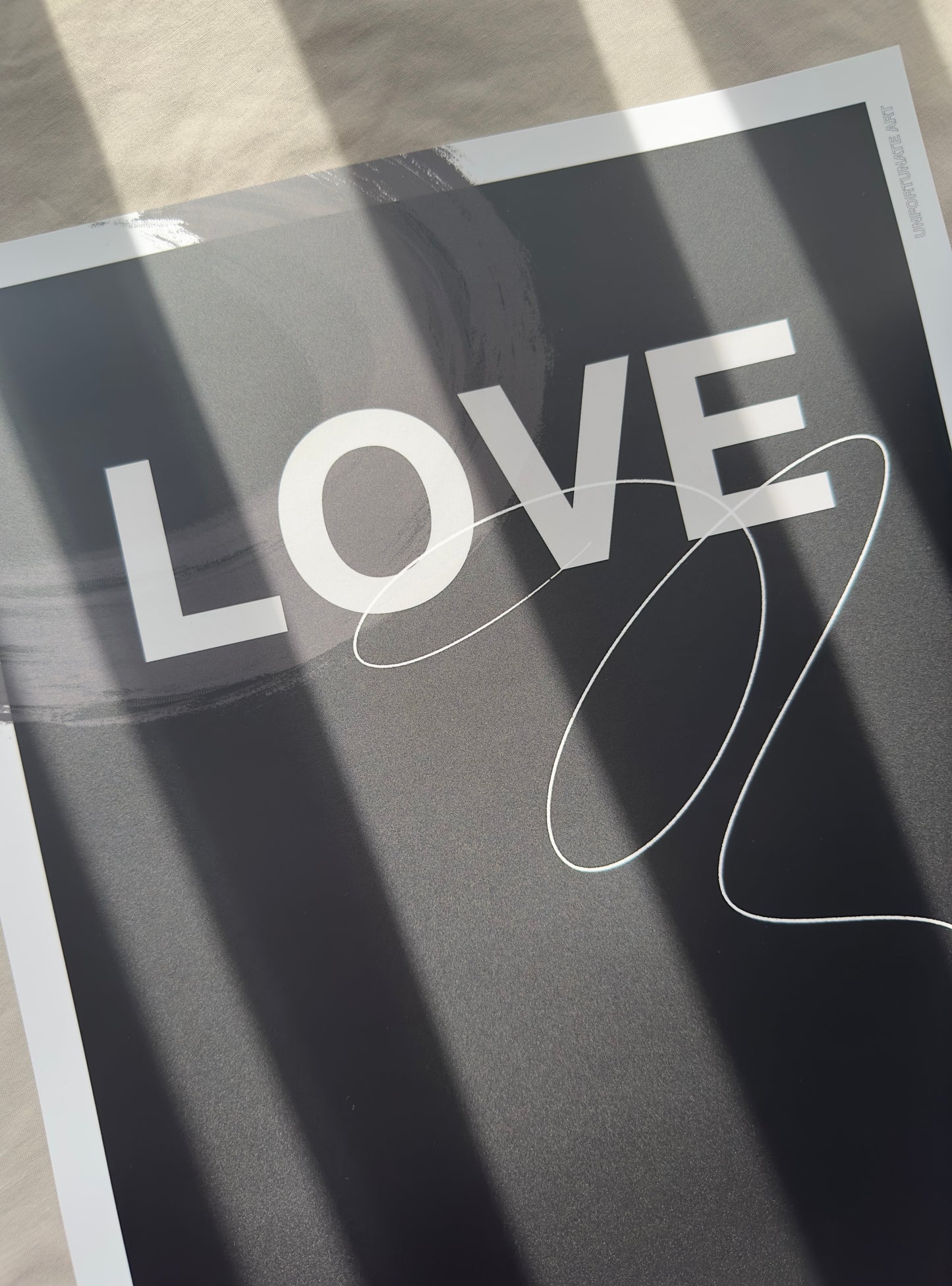 LOVE Print - Black Edition.