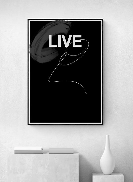 LIVE Print - Black Edition.